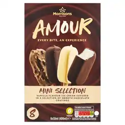 Morrisons Morrisons Mini Selection Amour Ice Cream Sticks offer