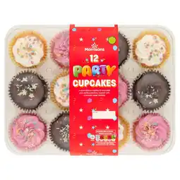 Morrisons Morrisons 12 Party Cupcakes offer