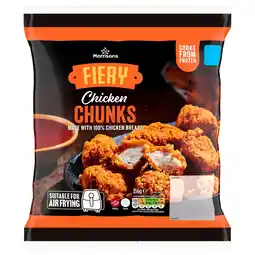 Morrisons Morrisons Hot & Spicy Chicken Chunks offer