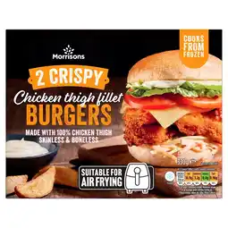 Morrisons Morrisons Crispy Coated Thigh Burgers offer