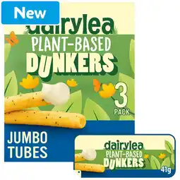 Morrisons Dairylea Dunkers Jumbo Plant Based Processed Cheese Snack 3x41g offer