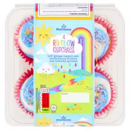 Morrisons Morrisons Rainbow Cupcakes offer