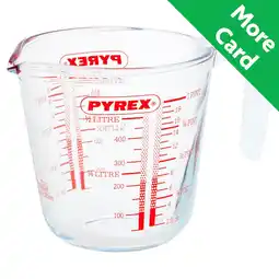 Morrisons Pyrex Measuring Jug 0.5 Litre offer