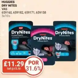 Bestway Huggies dry nites offer
