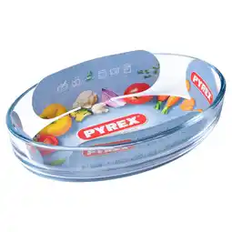 Morrisons Pyrex Clear Oval 21cm Roaster offer