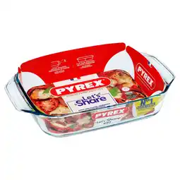 Morrisons Pyrex Rectangular Roaster 35cm x 23cm offer
