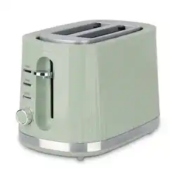 Morrisons Nutmeg Home Fluted Toaster Sage offer