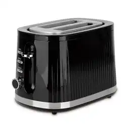 Morrisons Nutmeg Home Fluted Toaster Black offer