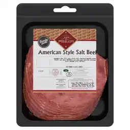 Morrisons Prime Cut American Style Salt Beef Family Pack 220g offer