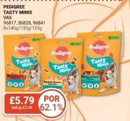Bestway Pedigree tasty minis offer