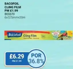 Bestway Bacofoil cling film offer