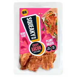 Asda Squeaky Bean Crispy Bacon Style Strips 50g offer