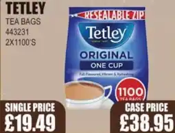 Bestway TETLEY Tea bags offer