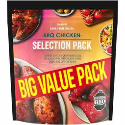 Iceland Iceland BBQ Chicken Selection Pack 1.65kg offer