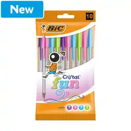Morrisons Bic Cristal Fun P10 Pen offer