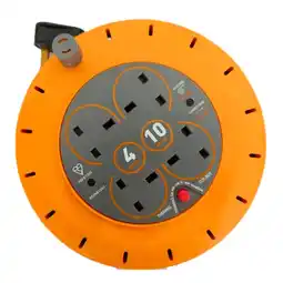 Morrisons Morrisons 4 Way 13A Cassette Cable Reel offer