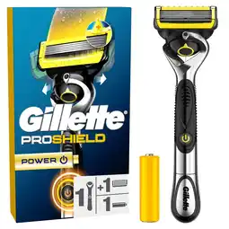 Morrisons Gillette Proshield Power Razor offer