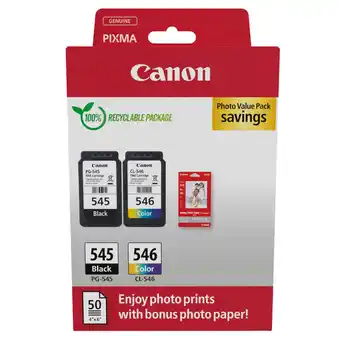 Morrisons Canon PG545 / CL546 PVP Multipack offer