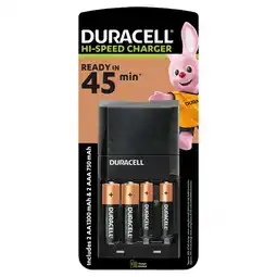 Morrisons Duracell Battery Charger Charges In 45 Min With 2 AA And 2 AAA Batteries offer