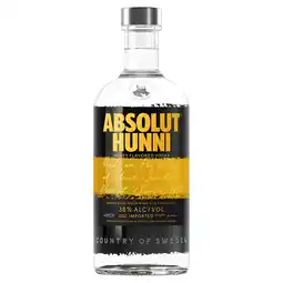 Morrisons Absolut Hunni Honey Flavoured Vodka 70CL offer