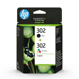 Morrisons HP 302 Black + 302 Tri-Colour Cartridge offer