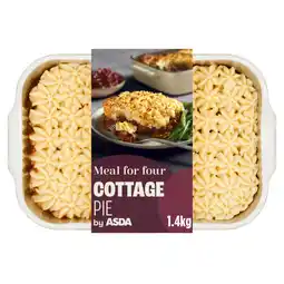 Asda ASDA Cottage Pie Meal for Four 1.4kg offer