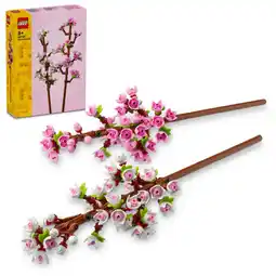 Asda LEGO Botanicals Cherry Blossoms, Faux Flowers Set 40725 offer