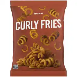 Iceland Iceland Curly Fries 750g offer