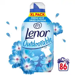 Morrisons Lenor Outdoorable Spring Awakening Fabric Conditioner Liquid 86 Washes offer