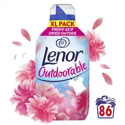 Morrisons Lenor Outdoorable Floral Fresh Fabric Conditioner Liquid 86 Washes offer