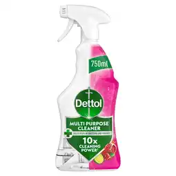 Morrisons Dettol Disinfectant Multi Surface Pomegranate Spray offer