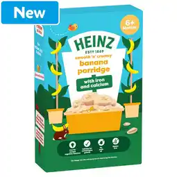 Morrisons Heinz Banana Porridge 6+ Months 125g offer