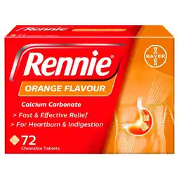 Morrisons Rennie Orange Heartburn & Indigestion Chewable Tablets offer