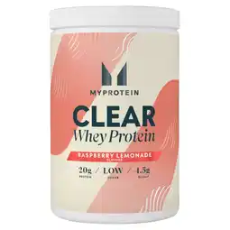 Morrisons Myprotein Clear Whey Isolate Raspberry Lemonade offer