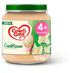 Morrisons Cow & Gate Cauliflower Baby Food Snack Jar 4+ Months 125g offer
