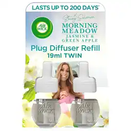 Morrisons Air Wick Electrical Refill Morning Meadow offer