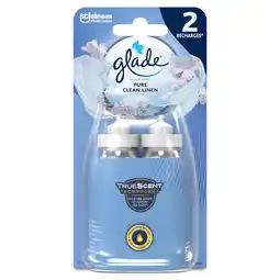 Morrisons Glade Sense & Spray Twin Refill Clean Linen offer