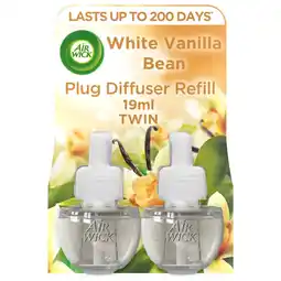 Morrisons Air Wick Liquid Electrical Twin Refill White Vanilla Bean offer