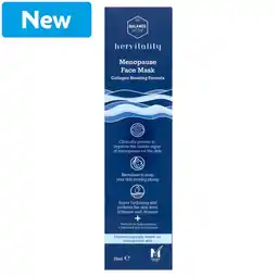 Morrisons Balance Activ Hervitality Menopause Collagen Boosting Face Mask offer