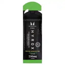 Morrisons Myprotein Pro X Hyrox The Pre-Workout Gel Green Apple offer