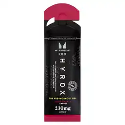 Morrisons Myprotein Pro X Hyrox The Pre-Workout Gel Sour Cherry offer