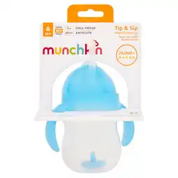 Morrisons Munchkin Tip & Sip Straw Cup 6M+ offer