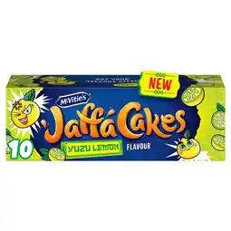 Tesco McVities Jaffa cake Yuzu Lemon 10 Cakes offer