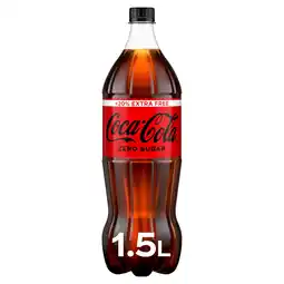 Iceland Coca-Cola Zero Sugar 1.5L (1.25L + 20% Extra Free) offer