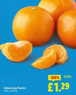 Lidl Deluxe Easy Peelers offer