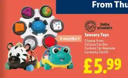 Lidl Baby Einstein Sensory Toys offer
