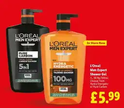 Lidl L'Oreal Men Expert Shower Gel offer