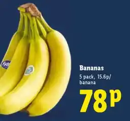 Lidl Bananas offer