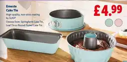 Lidl Ernesto Cake Tin offer