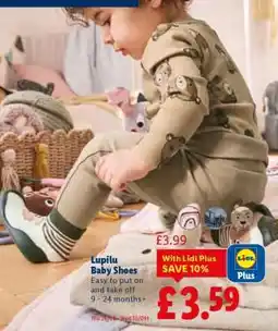 Lidl Lupilu Baby Shoes offer